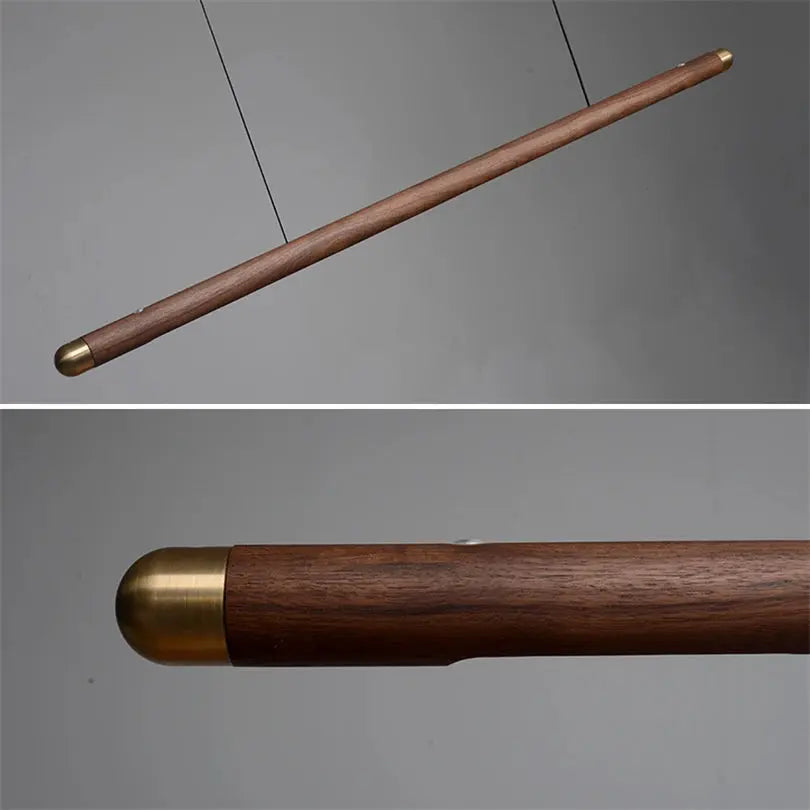 Nanne – Walnut Wooden Dining and Bar LED Pendant Lamp for Warm, Stylish Spaces Kozyled