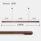 Nanne – Walnut Wooden Dining and Bar LED Pendant Lamp for Warm, Stylish Spaces Kozyled