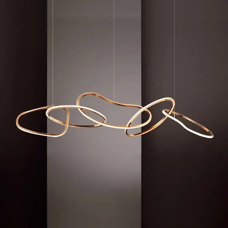Edda – Creative Circular Dimmable LED Pendant Light for Dining Tables and Bars Kozyled.com
