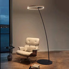 Alberte – Modern Luxury Dimmable LED Ring Floor Lamp Series Lampasa.com