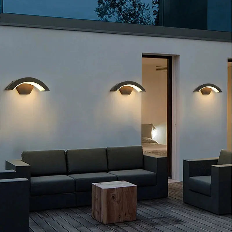 Annalise – Modern Waterproof IP65 Outdoor Motion Sensor LED Wall Lamp for Secure Lighting Kozyled