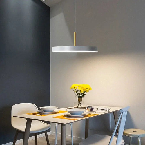 Nora – Modern Art Metal UFO LED Pendant Lamp for Modern Interiors Kozyled