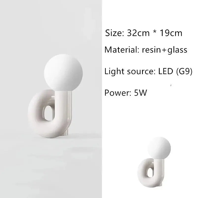Emil – Nordic Postmodern LED Table Lamp for Stylish Modern Homes Kozyled