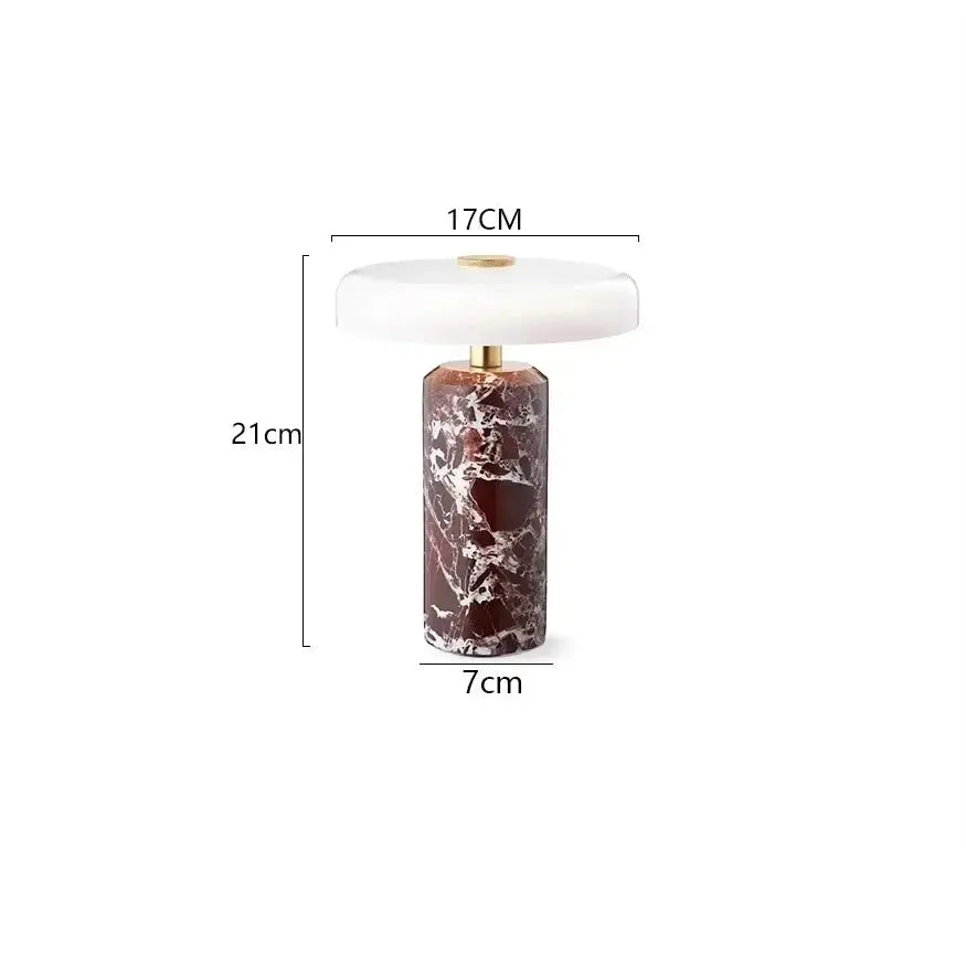 Nova – Contemporary Marble LED Desk Lamp Lampasa.com