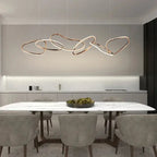 Edda – Creative Circular Dimmable LED Pendant Light for Dining Tables and Bars Kozyled.com