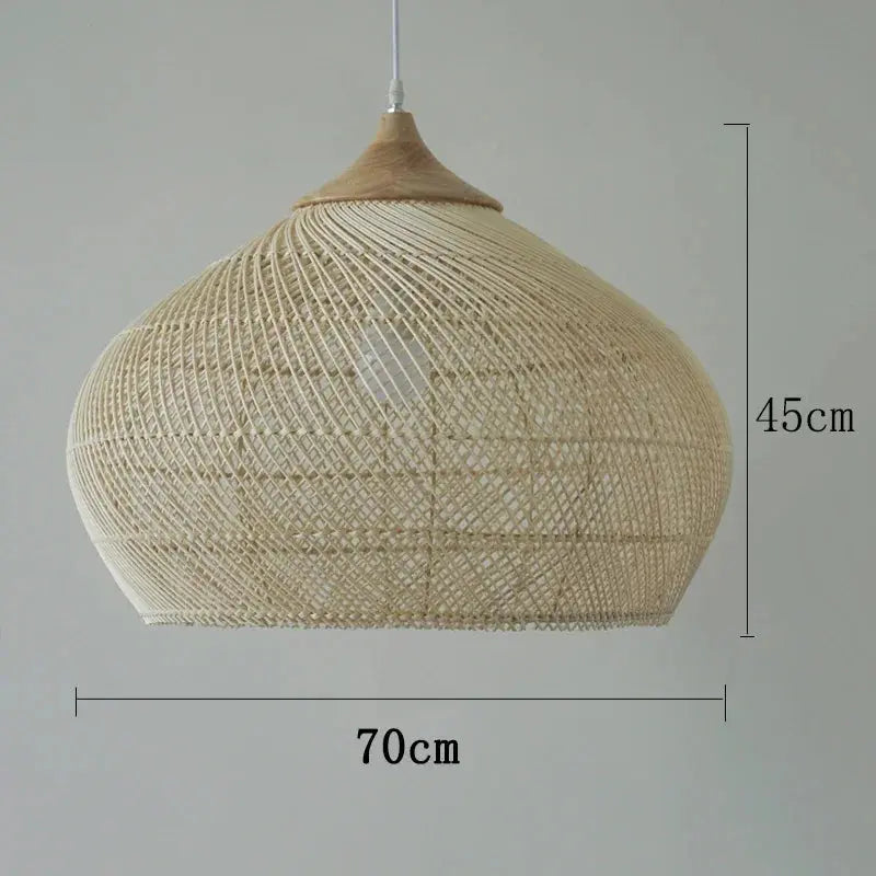 Ronja – High-Quality Handmade Rattan LED Pendant Light for Natural, Cozy Interiors Kozyled