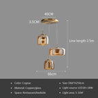 Hilda – Modern Luxury LED Glass Pendant Lamp for Elegant Interiors Kozyled
