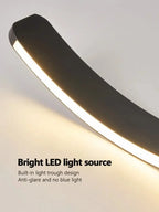 Alberte – Modern Luxury C-Ring Dimmable LED Pendant Lamp Kozyled