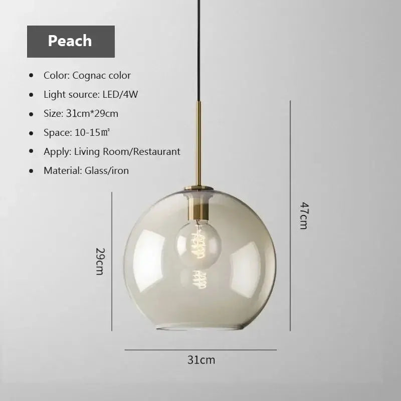 Mirla – Modern Glass LED Pendant Lamp for Sleek, Contemporary Lighting Kozyled
