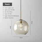 Mirla – Modern Glass LED Pendant Lamp for Sleek, Contemporary Lighting Kozyled