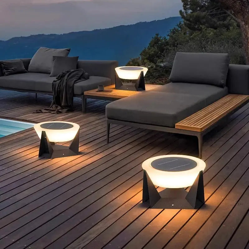 Lovisa – Waterproof Solar LED Outdoor Lamp Kozyled